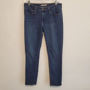 Levi's 711 skinny Jeans 29‎ blue stretch denim